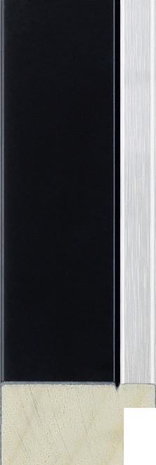 Edge 30mm Matt Black SSE Wood Moulding