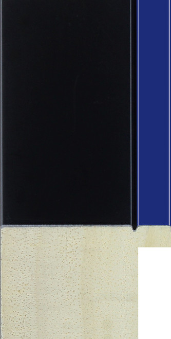 Edge 45mm Matt Black BSE Wood Moulding