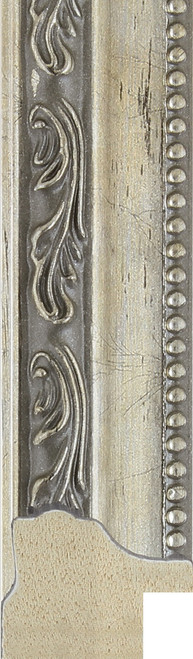 Classics 26mm Silver Ornate Wood Mouldings