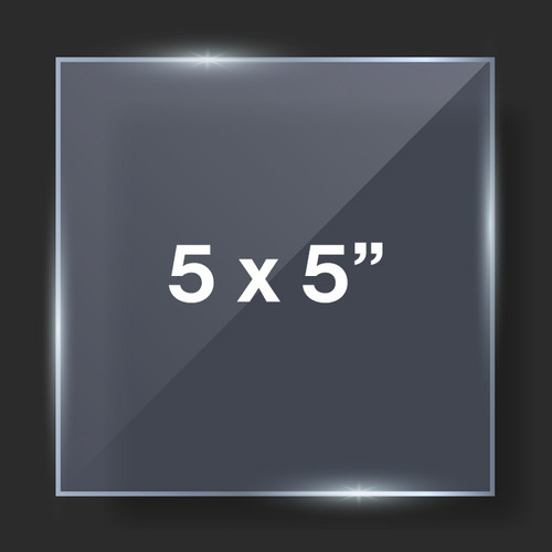 5x5" 2mm Float Glass