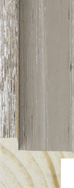 Safari 35mm Grey Distressed Wood Moulding