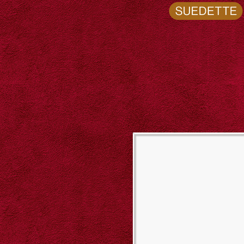Mainline Basics Suedette Maroon Red 1.5mm White Core Mountboard