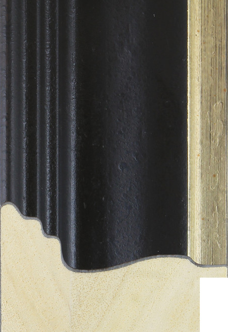 Noble 61mm Black GSE Wood Moulding