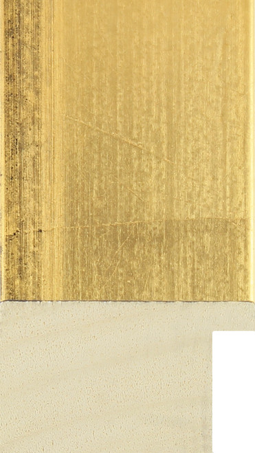 Gold picture moulding with a leaf effect