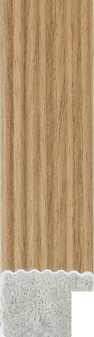Oak effect 20mm fluted photo frame moulding.