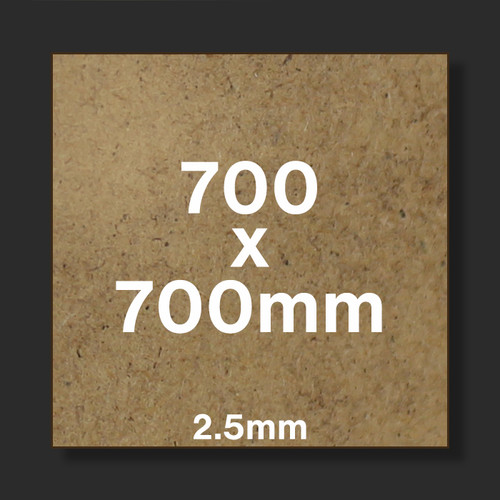 700x700mm 2.5mm MDF