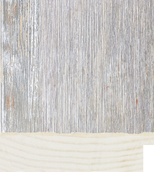 80mm wide grey washed art frame moulding