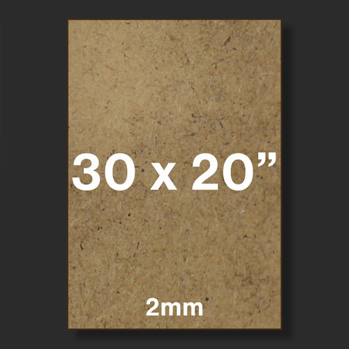 30x20" 2mm MDF