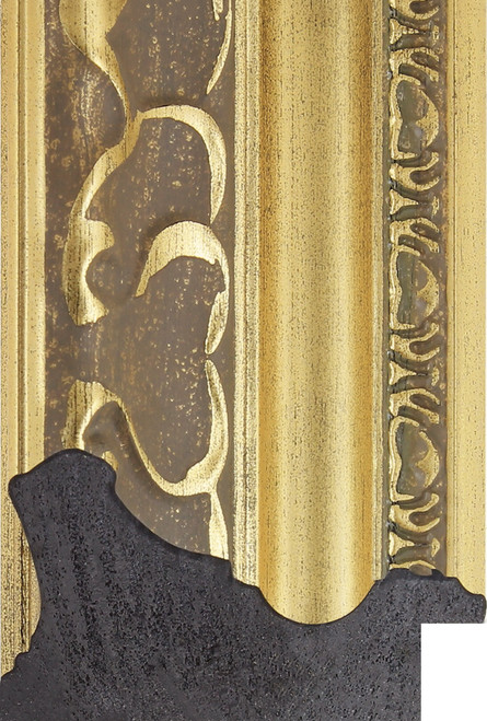 Darcy 60mm Gold Ornate Polcore Moulding