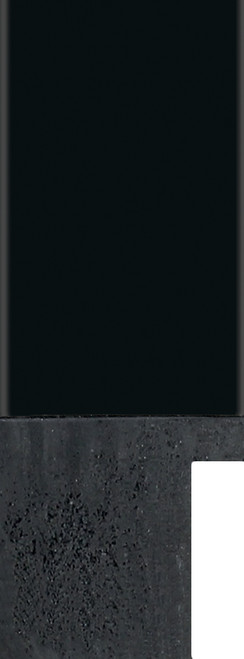 33mm Cube Matt Black Polcore Moulding