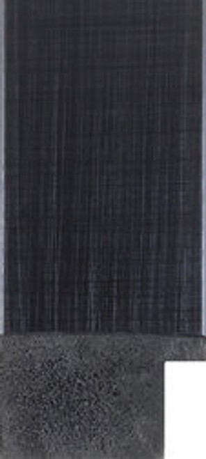 Black picture frame moulding by the length