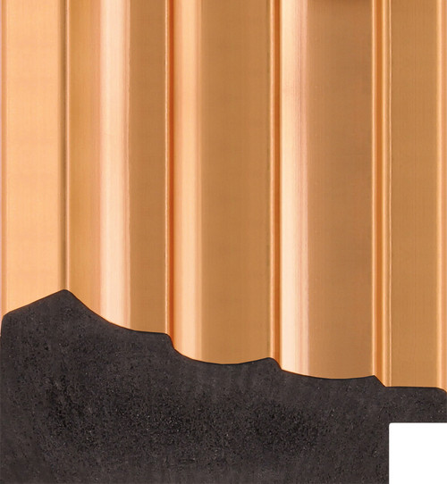 Deco 82mm Gloss Copper Polcore Moulding