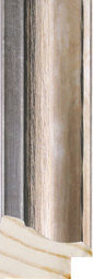 Washington 30mm Bronze Silver Side Wood Moulding