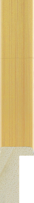 15mm Deep Rebates Gold Wood Moulding
