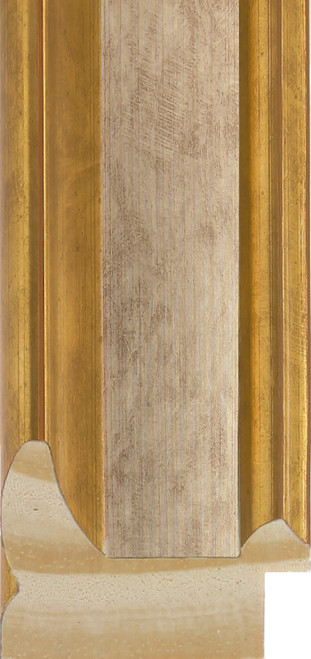 Athena 43mm Gold Silver FSC® Wood Moulding