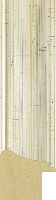 Scoops 25mm Silver Wood Moulding