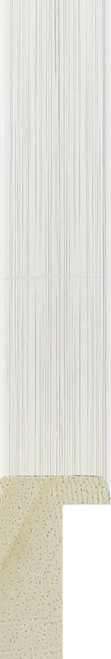 15mm Deep Rebates Silver Wood Moulding