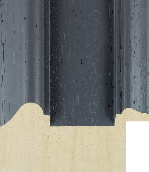 Byron 77mm Grey Woodgrain Wood Moulding