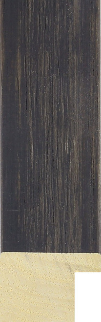 Lowry 28mm Black Wood Moulding