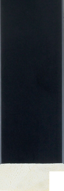 Flat Ramin 30mm Matt Black Wood Moulding