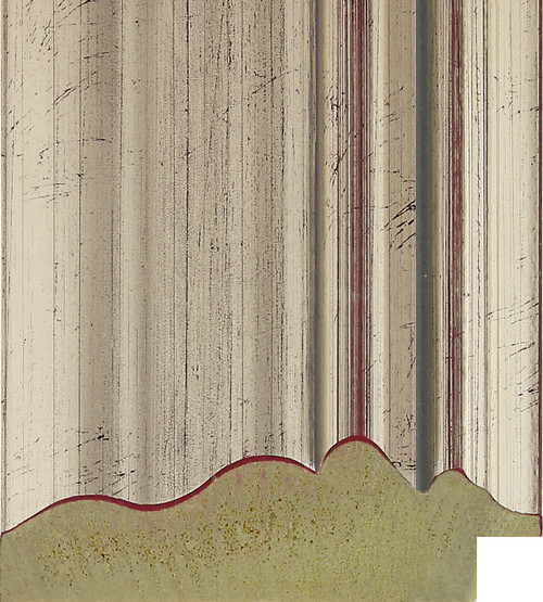 Vienna 80mm Antique Silver Polcore Moulding