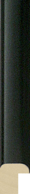 Black Cushion 14mm Matt Wood Moulding