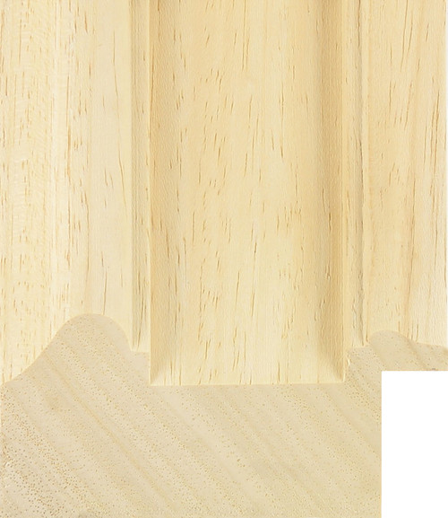 Byron 77mm Unfinished Obeche Wood Moulding