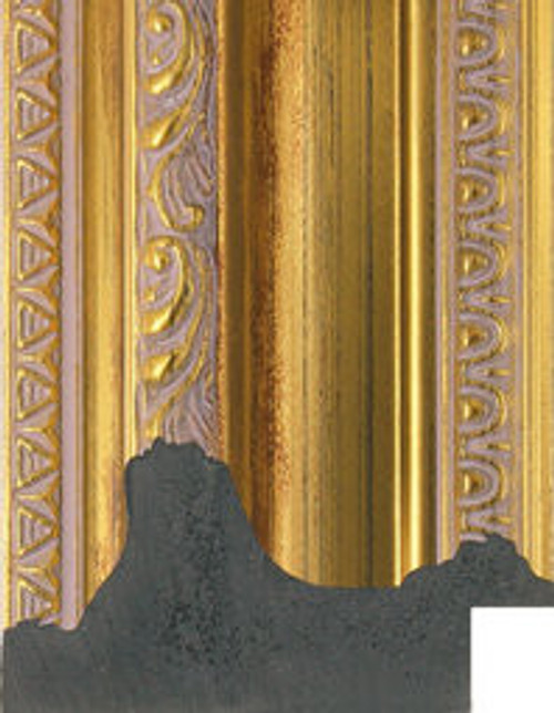 Louis 70mm Antique Gold Polcore Moulding