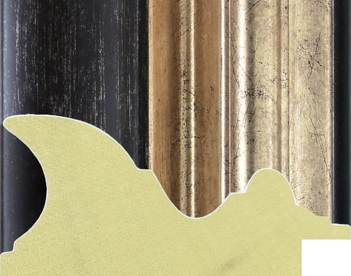 Titan 113mm Black Polcore Moulding