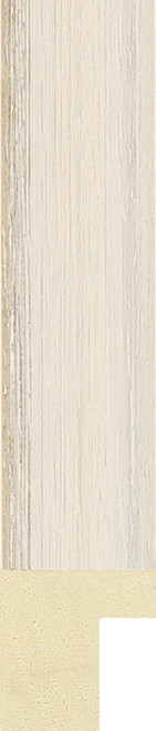 Lowry 19mm White Wood Moulding