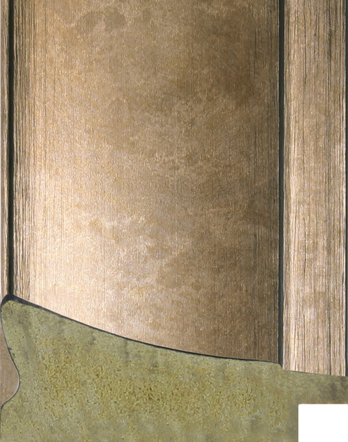 Bronze scoop Polcore frame moulding - 70mm profile