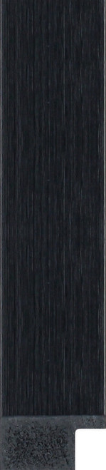 23mm Flats Brushed Black Polcore Moulding