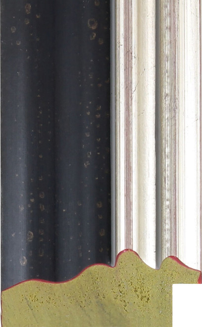 Vienna 55mm Distressed Black SSE Polcore Moulding