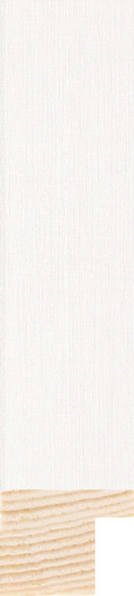 Elements Colours 20mm White Woodgrain Wood Moulding