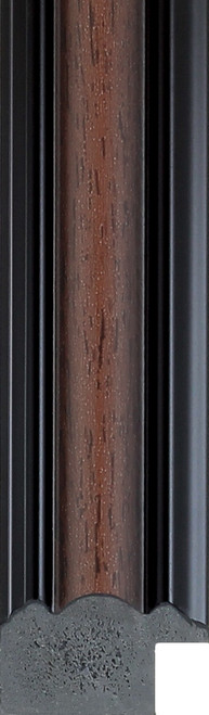 302s 25mm Walnut Polcore Moulding