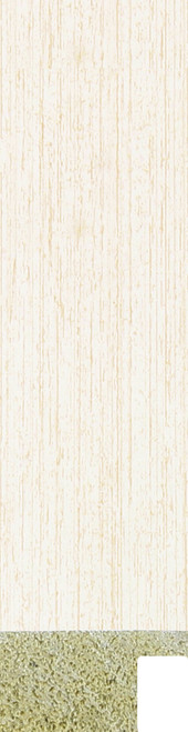 23mm Flats Limed White Polcore Moulding