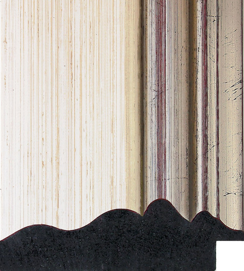 Vienna 80mm Limed White SSE Polcore Moulding