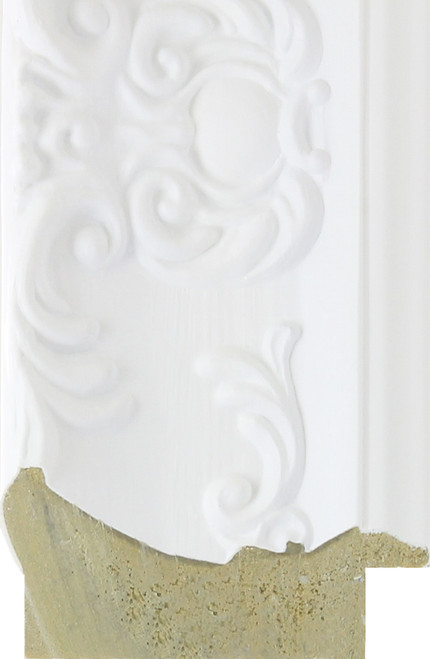 Opera 58mm Matt White Polcore Moulding