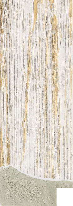 Exmouth 32mm White Oak Woodgrain  Polcore Moulding