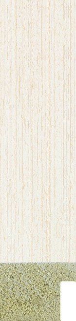 21mm Flats Limed White Polcore Moulding