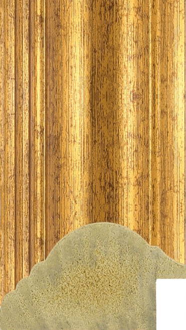 Canterbury 50mm Antique Gold BASICS Polcore Moulding