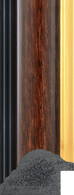 Canterbury 34mm Walnut GSE BASICS Polcore Moulding