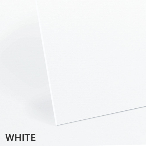 White mountboard for artists and picture framers