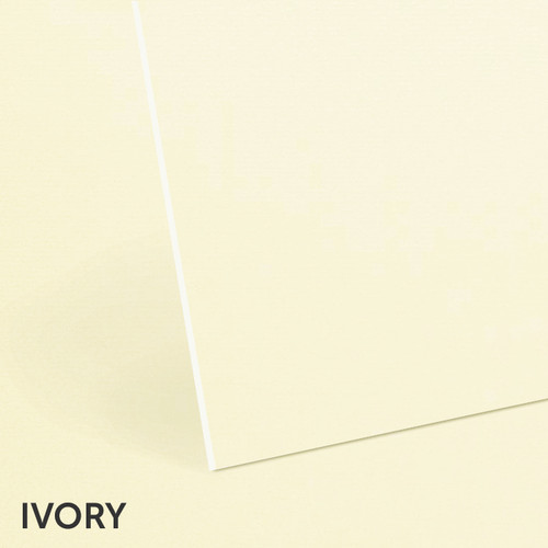 Basics Ivory White Core Mountboard