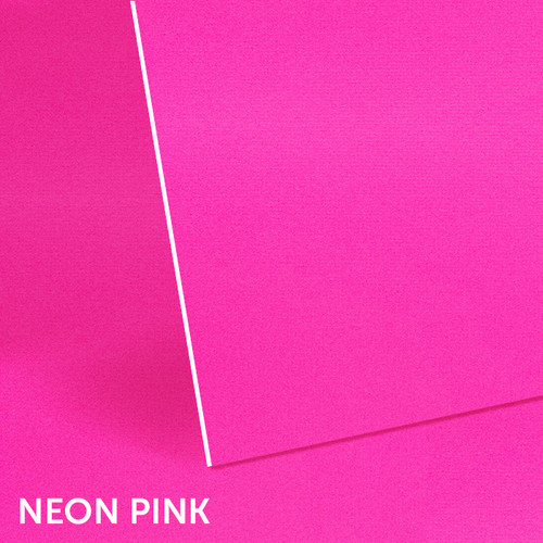 Neon Pink White Core Mountboard