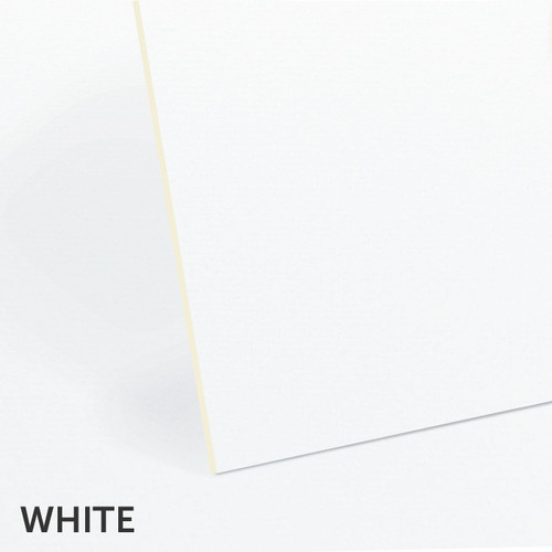 White Cream Core Mountboard