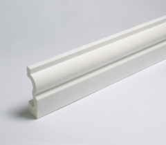 70mm White Torus architrave 