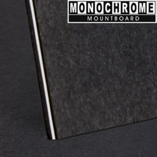 Monochrome (2.8mm) Black & White Core Mountboard