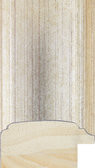 50mm Antique silver frame moulding with soft gold inner edge