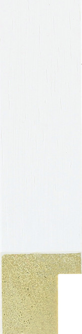 22x22 White Woodgrain BASICS Polcore Moulding